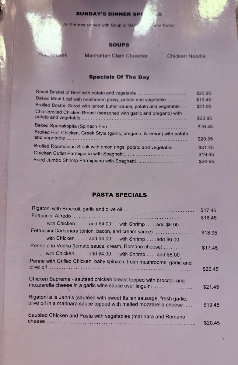 Jahn's Menu - Image 4